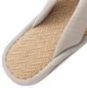 thong room room medium tatami for both women and light [zenHome] Jute, hemp, slippers, sandals, shoes, size, plain, men, gray, 25-26.5cm