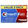 Cavity Protection, Fluoride Cavity Prevention Toothpaste, Regular Toothpaste, 3 Packs, 161G(5.7Oz) Each