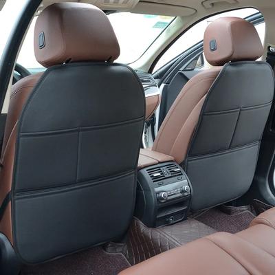 1Pcs PU Leather Car Seat Backrest Protector, a Universal Anti Slip Product for Automobiles with Sponge Filling