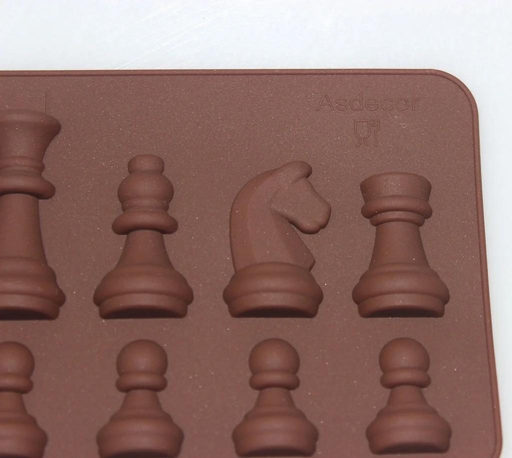 2026 DIY Cake Mold Chess Shaped Chocolate Molds Ice Cube Mould Baking Mould Silicone Cake Decorating Tools Kitchen Accessories