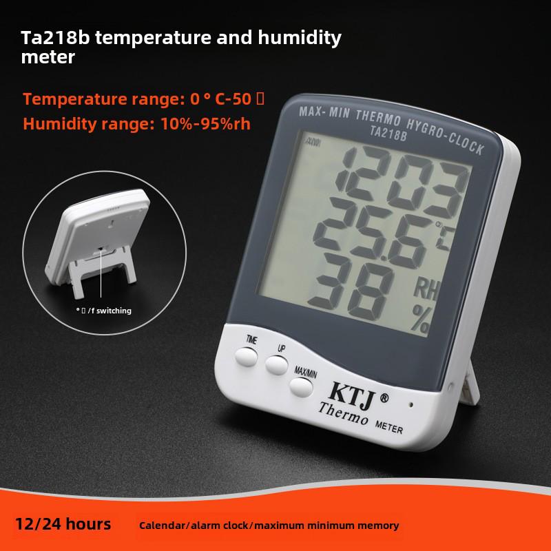 Digitales Indoor-Thermometer & Hygrometer mit hochpräzisem Großdisplay
