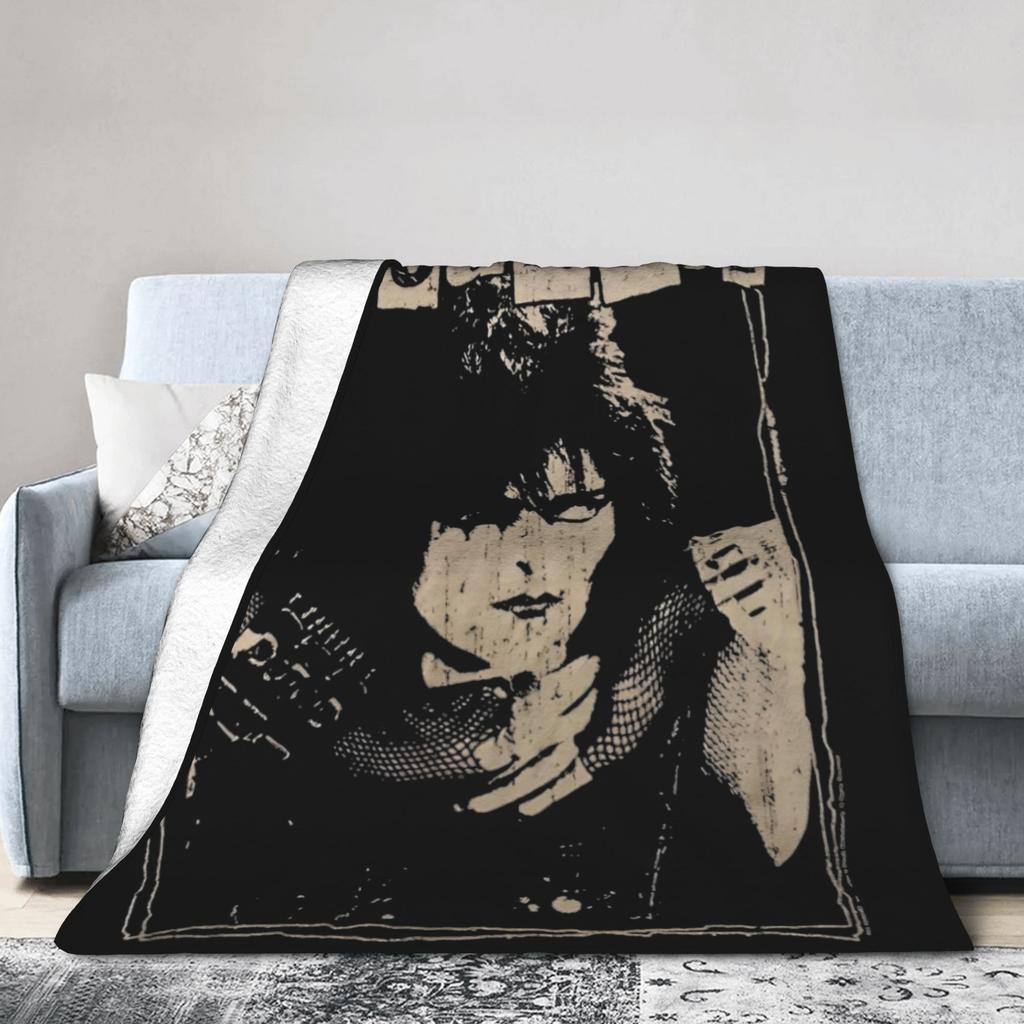 Siouxsie Sioux Susan Janet Ballion Decken Fleece Frühling Herbst Siouxsie and the Banshees Überwurfdecken für Bett Bettwäsche Überwürfe