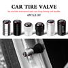 Car Wheel Tire Valve Caps Tyre Rim Stem Covers Airdust for OOOO RS S SLINE A1 A3 8P A4 B5 B7 B8 A5 A6 C6 C7 Q3 Q5 Q7 A7 A8