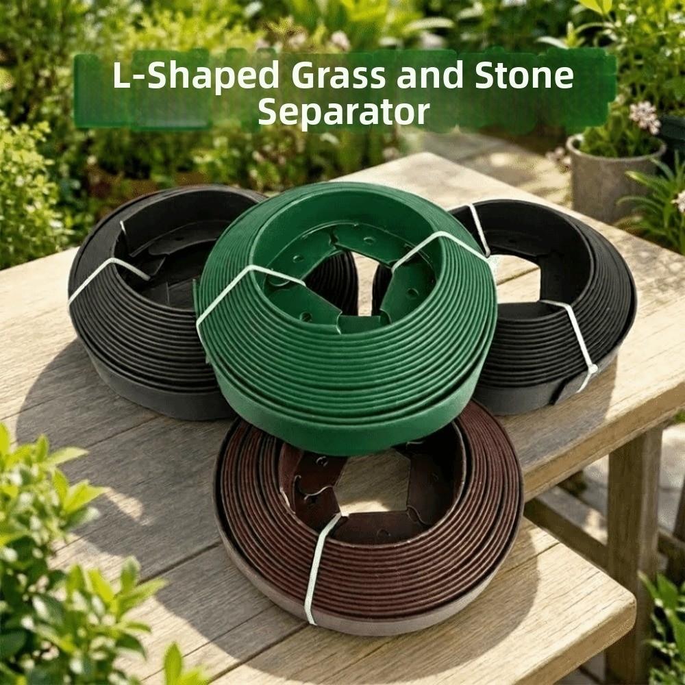 Easy Install Garden Barrier Heavy Duty Garden Edge Border Lawn Edging Tape Lawn Greening