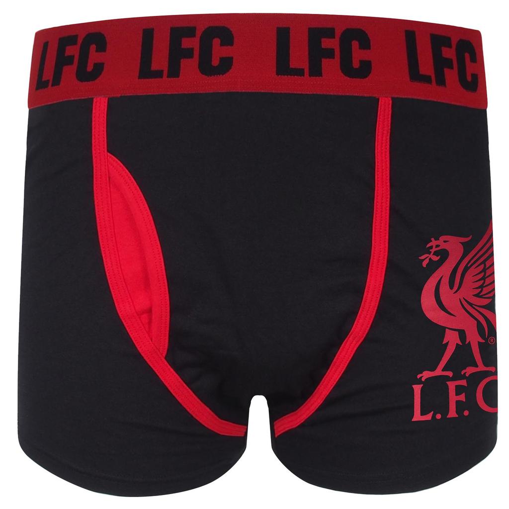 Liverpool FC Mens Crest Boxer Shorts