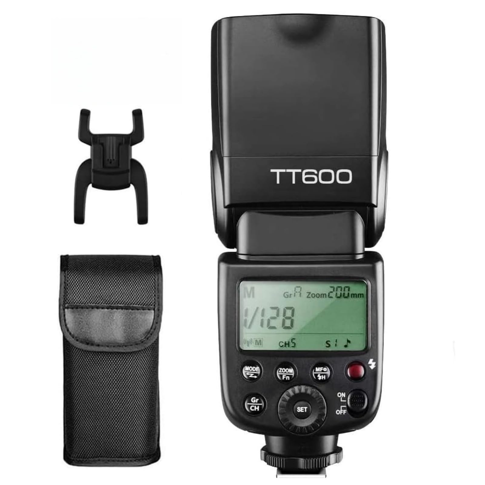 

[Authorized Godox Dealer] GODOX TT600 Flash Speedlite Master/Slave Flash with Built-in 2.4G GN60 Compatible with Canon, Nikon, Pentax, and Olympus DSL