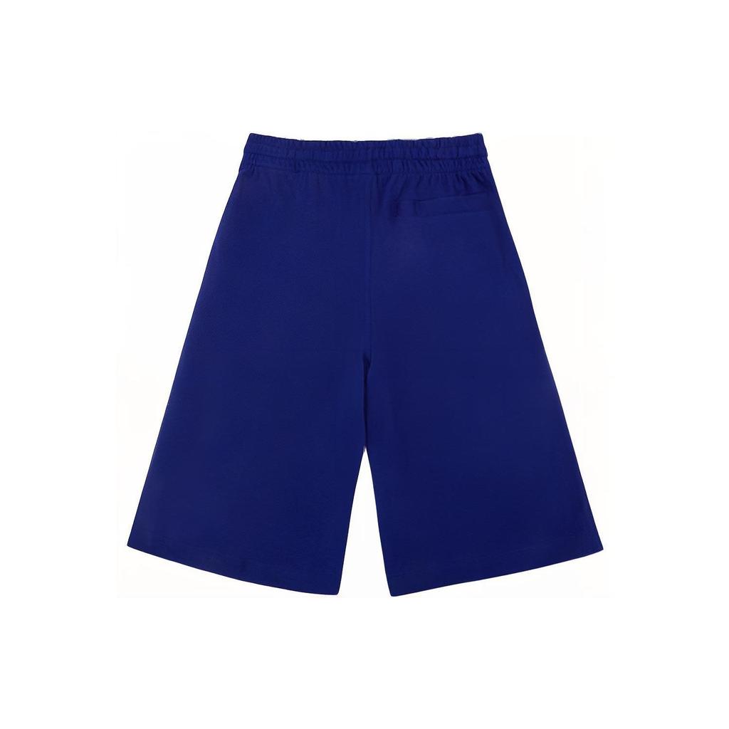 Nike Sportswear Solid Logo Straight Leg Kids Shorts Kids Shorts Space-Blue 805450-478