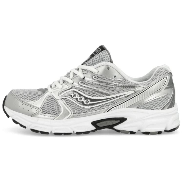 

SAUCONY Ride Millennium Удобные Нескользящие Прочные Низкие Кроссовки для Бега Унисекс Кроссовки для Бега Серебристо-Белые S708126 42