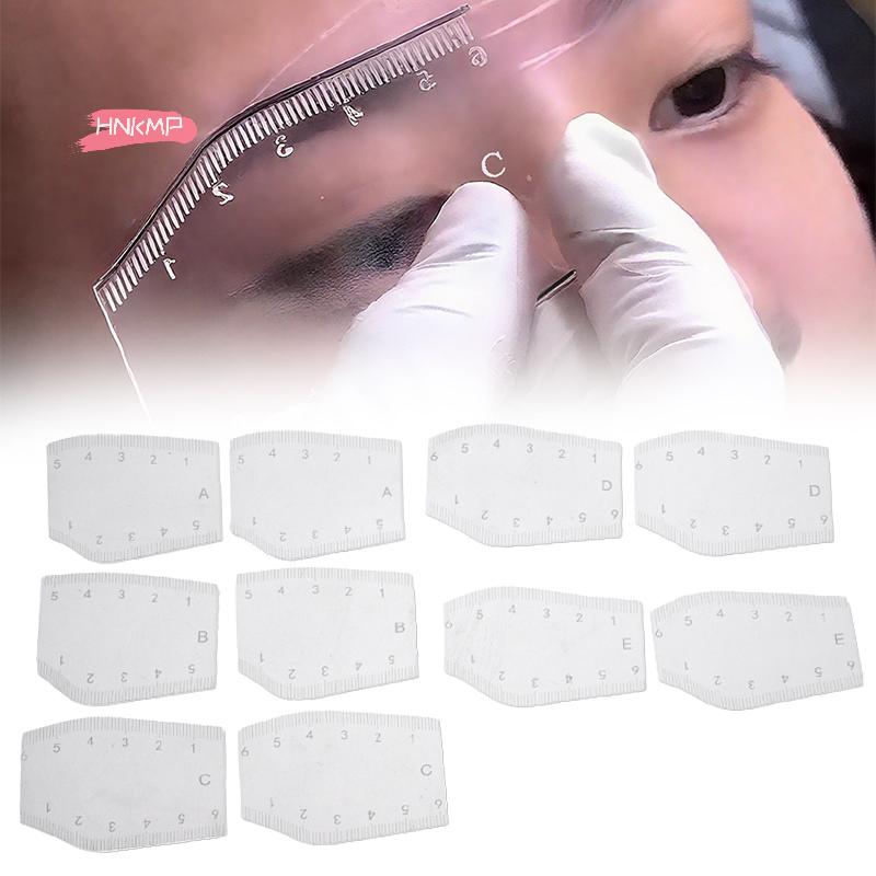 Beginner-Friendly Eyebrow Tattoo Makeup Tools with Quick Design Auxiliary Ruler Positioning Guide Tattoo Accessories