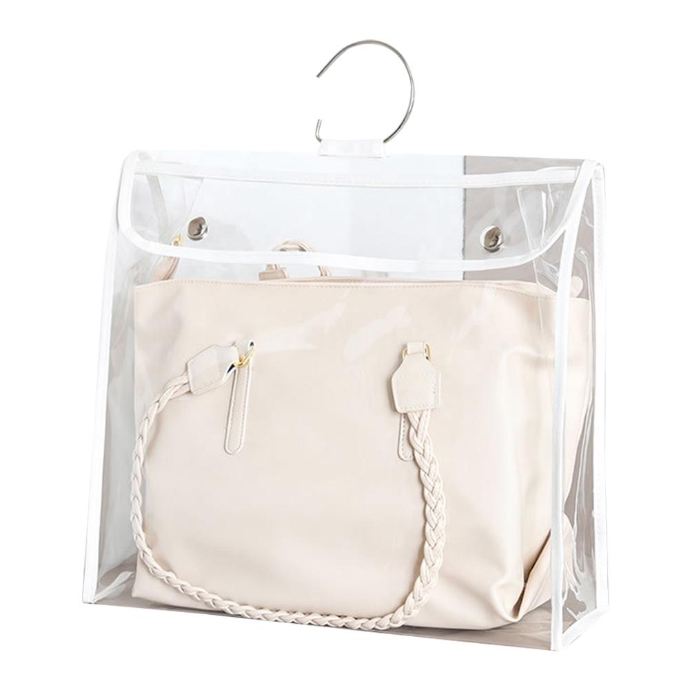 Cheap PVC Transparent Handbag Dust Bag Lady Bags Wardrobe Finishing