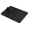Car Multi-Function Mobile Phone Holder Anti-Slip Pad Temporary Parking Sign Dashboard Four-In-One Automobile Parts Accessories