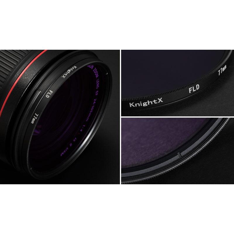 KnightX Lighting Daylight FLD Camera Lens Filter For Canon Nikon Sony Fujifilm D5100 400d 2000d 200d 49 52 55 58 62 67 72 77 Mm