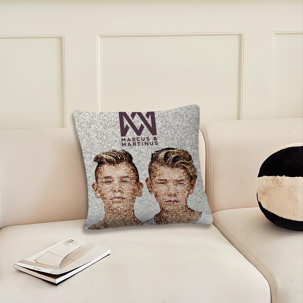 Singer Marcus And Martinus Unforgettable Cushion Cover Living Room Headboard Office Cushion Bedroom Sofa Nap Time Pillow Case