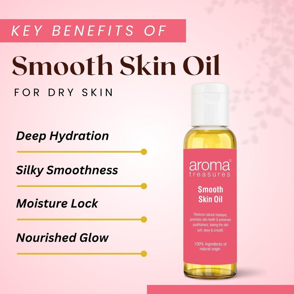 Масло для разглаживания кожи (50 мл), Smooth Skin Oil,  Aroma Treasures