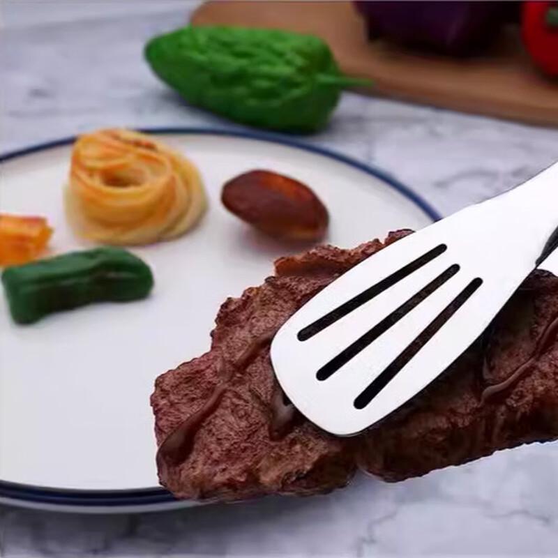 SMVP 304 Stainless Steel Steak & BBQ Tongs