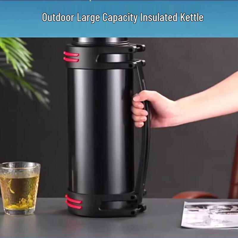 2L Portable Stainless Steel Insulated Thermos