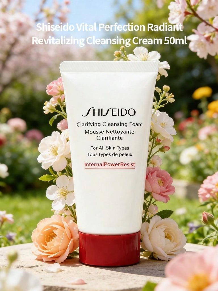 Shiseido Vital Perfection Cleansing Foam 50ml