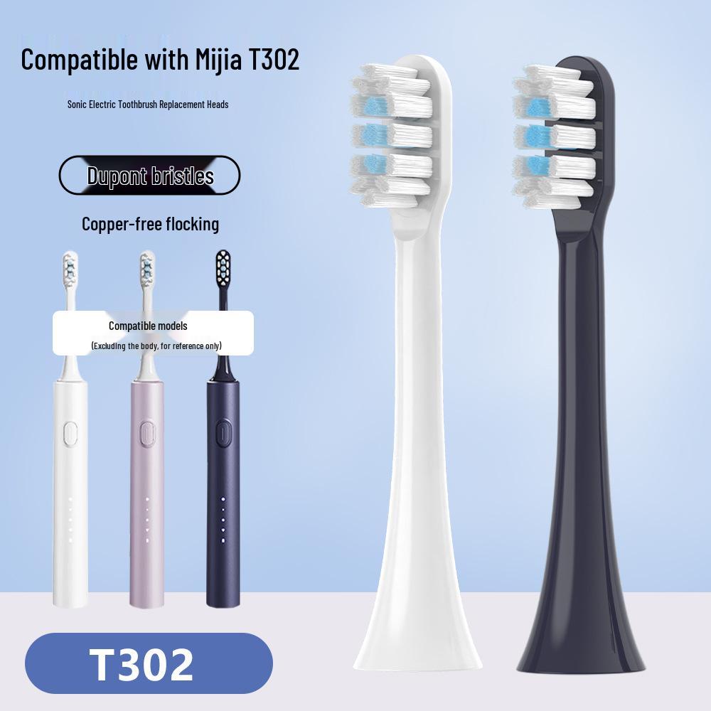 Compatible Replacement Heads for Mijia T302/MES608 Sonic Toothbrush