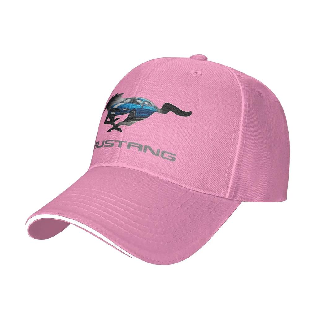 aUnisex  Mustang GT Logo Outdoor Hat Summer  Trucker Cap New Baseball Cap 2024 Golf Hats