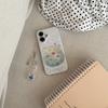 Korean INS cute Stars fish phone case for iPhone 13 14 15 16 Pro Max Fundas with charm kawaii Lovely Anti-fall protective cover