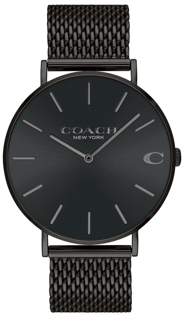 Coach CHARLES 14602148 Black Men's Watch,