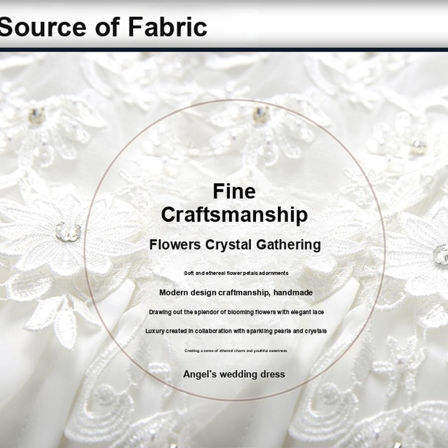 Dantelă albă nouă scurtă mireasă nuntă cină întâlnire anuală gazdă domnișoară de onoare soră grup rochie mică fată