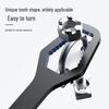 Universal Self-Tightening Double-Ended Plum Wrench - Adjustable Multifunctional Quick Tool