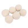 6Pcs Wool Dryer Balls Accelerated Drying Eliminates Static Electricity Reusable Wool Felt Fabric