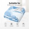 Misty Bloom Soft Flannel Blanket Breathable Warm Throw for Office Car Sofa Kids Room Birthday Xmas Gift