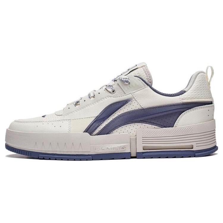 

Li Ning Inner Side Inner Presentation Slip Resistant Abrasion Resistant Low top Sports Casual Shoes Men s White Gray AGCT135-4 43