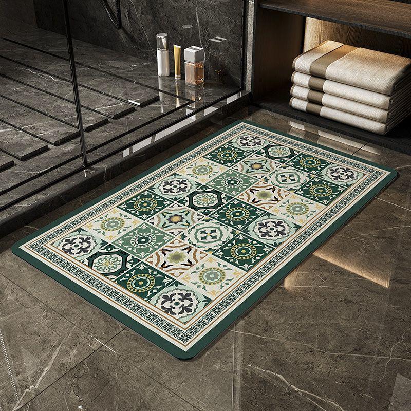 

Toilet floor mat, diatom mud, bathroom water-absorbing non-slip mat, door mat entering the door, toilet, kitchen door mat 40X60cm 15.7X23.6in