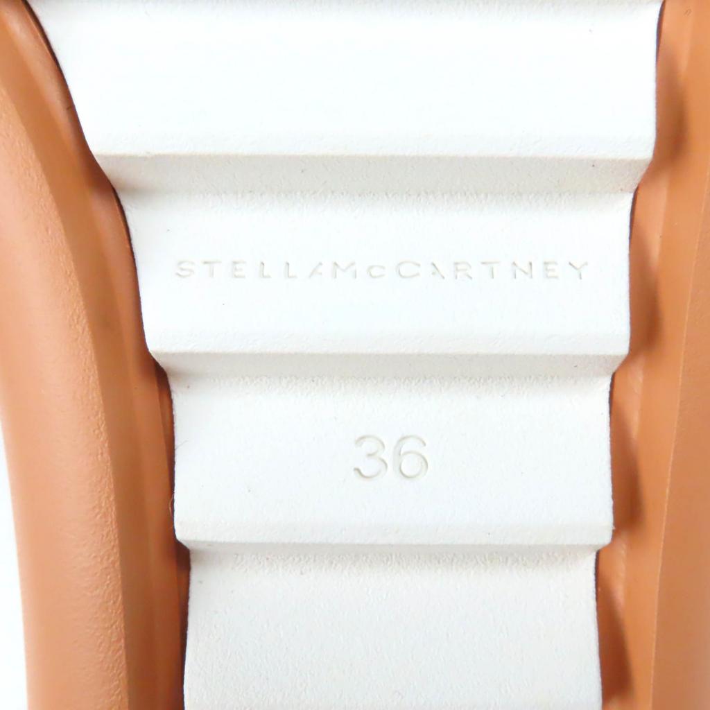 Ausgezeichnete Stella McCartney Sandalen Braun Kunstleder Damen 36 810050 Gebraucht