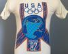 Vintage tričko USA Španělsko Olympijské hry Barcelona 1992 - Velikost X-SMALL