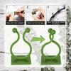 10/20pcs  Self-Adhesive Plant Climbing Wall Clips for Vines, Indoor/Outdoor Decoration, Invisible Wire Fixing, Garden Wall Clip Support