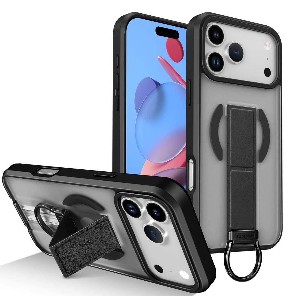 Skin Feel Strong Magnetic D buckle Phone Case For iPhone 17 Pro Max 16 Plus 15 14 13 Slim Fit Shockproof For Magsafe Cover