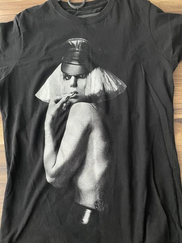 Vtg Lady Gaga rock tour concert short sleeve black color  shirt VK01042 Unisex T-Shirt XXXL