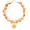 Stylish Sunflower Designs Necklace Stylish Alloy Materials Neckchain Perfect For Parties Weddings And Casual Outfits