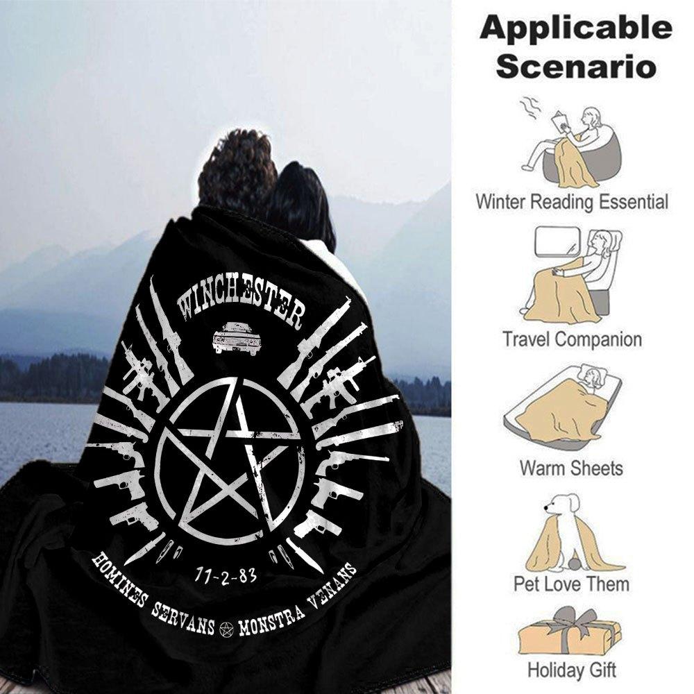 1pc Supernatural 14 Blanket Soft Warm Throw for Home, Office, Travel All Season Cozy Bedding Gift, Office Cozy Accessory