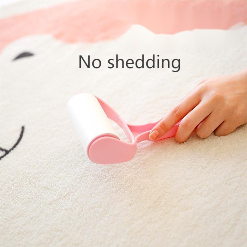 Covoraș de noptieră dreptunghiulară cu desene animate, model de rață, pisică, covor lung, dormitor pentru copii, covoraș antiderapant, covor de căpșuni pentru câini camera de zi