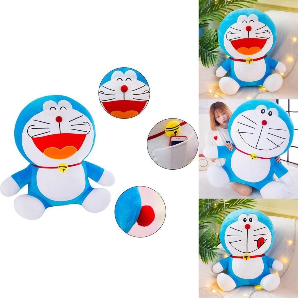 High Quality Anime Doraemon Plush Toy Adorably Soft Cat Doll Perfect Gift