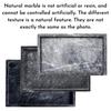 30.48 cm Marble Tray for Desktop Kitchen Vanity Bathroom, Stone Organizer Tray for Coffee Table, Plate Holder for Tissues, Candles, Soap, Towel, Plant