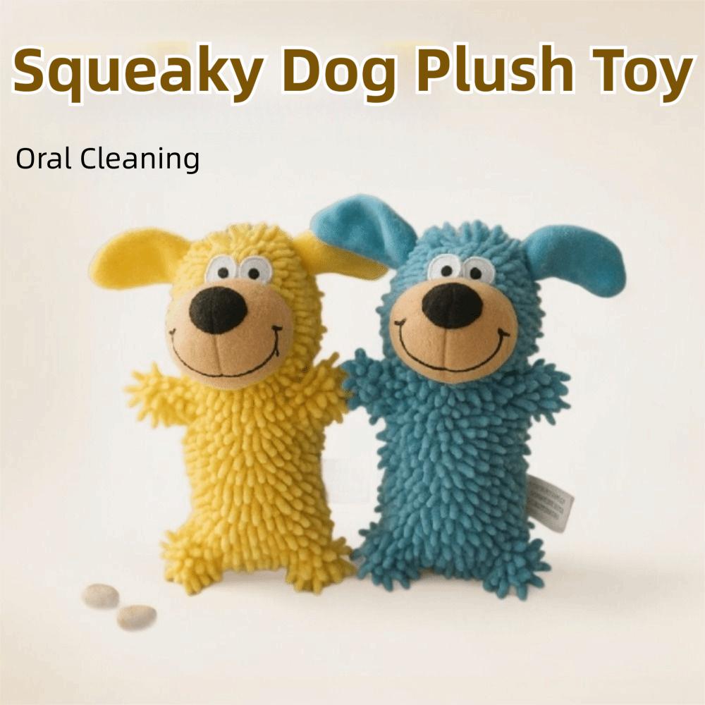 New Interactive Squeaky Dog Toy Tooth Cleaning Soft Dog Chew Toy Pet Supplies Pet Animal Toys Indoor Outdoor