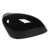 2Pcs Car Door Side Mirror Caps Gloss Black Rear View Side Mirror Housing For Ford Fiesta MK7 Rear View Side Mirror Housing
