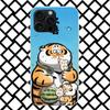 Cartoon Fat Tiger Phone Case for iPhone 17 Air 16 16E 15 14 Plus 13 Mini 12 11 Pro Max 7 8 + SE 2020 Soft Cover Fundas 17 Air 16