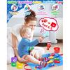 Montessori Toys for 1 Year Old, Toddler Fishing Game with Stacking Cups, Learning Educational Toys for 1 2 Year Old Boy Girl Birthday Gifts, Baby Toy