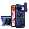 KEYSION Magnetic Phone Case for Google Pixel 9 10 Pro XL 10 9 Pro Slide Camera Protection Upright Stand 360°Ring Shockproof Cover