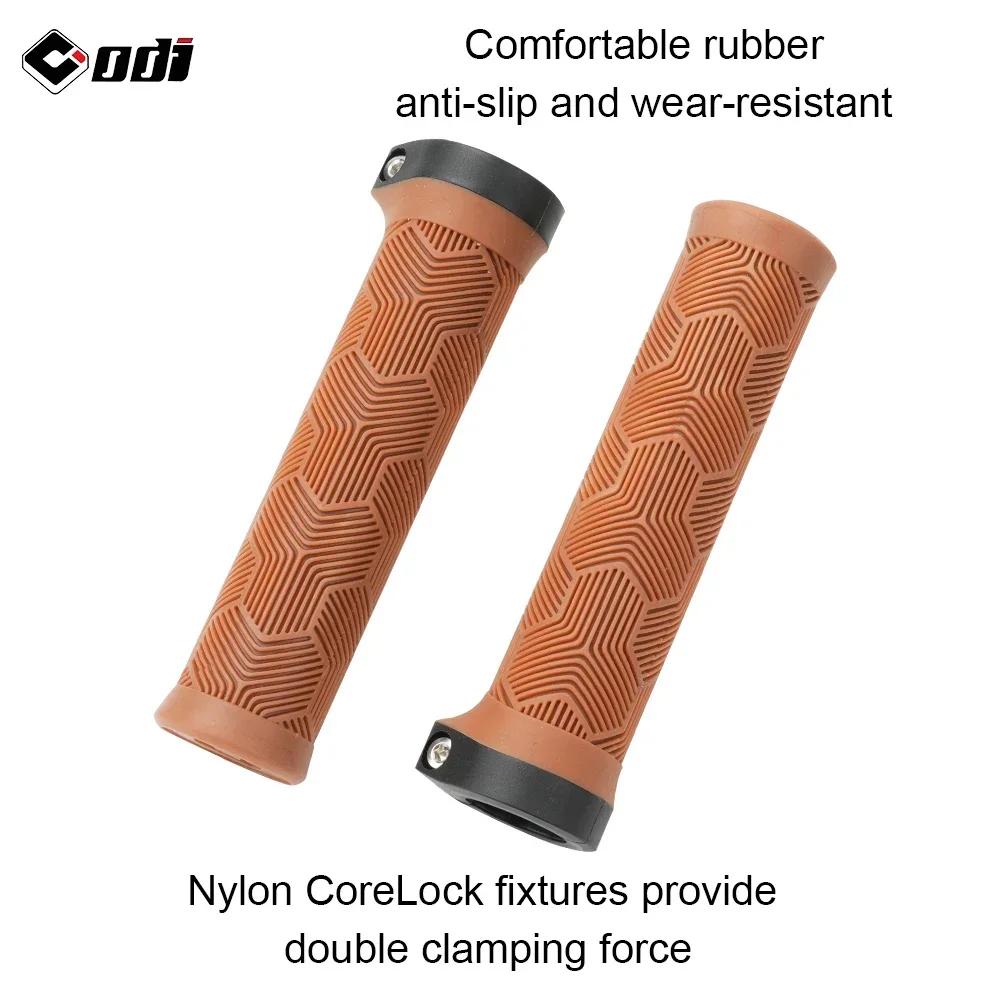 Odi Rubber Handlebar Grips Mtb Lock-On Grip Shockproof Non-Slip Mountain/Road Bike Handle Cover Folding Balance Bike Accessories