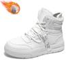 Men's Sneakers Trend Designer Casual Shoes High Top Women Skateboarding Shoes Thicken Plush Warm Waterproof Snow Boots