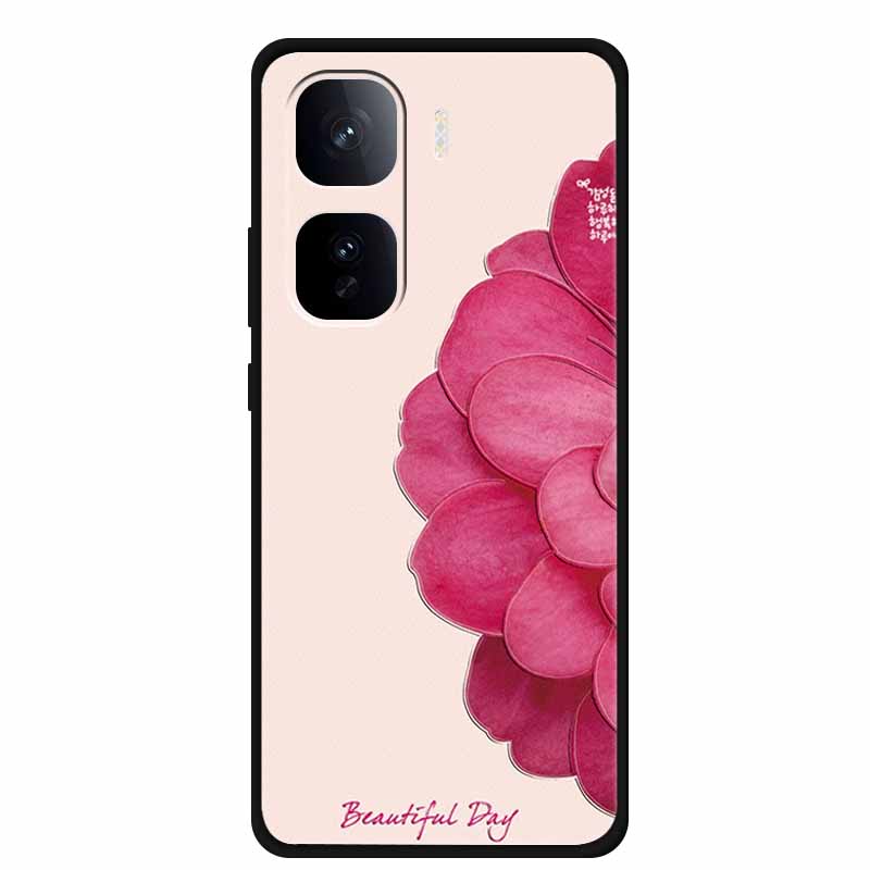 For iQOO Neo 10 Phone Case 3D Relief Emboss Flower Cover for Vivo iQOO Neo 10 Pro plus Silicone Soft Protective Cases Neo10 Pro+