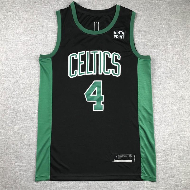 Boston Celtics Basketball Jersey Tatum 0 Brown 33 Retro Embroidered Graffiti Sport Top Men Women Unisex Team Shirt